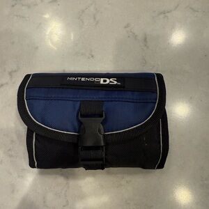 Nintendo DS Blue and Black Carrying Case